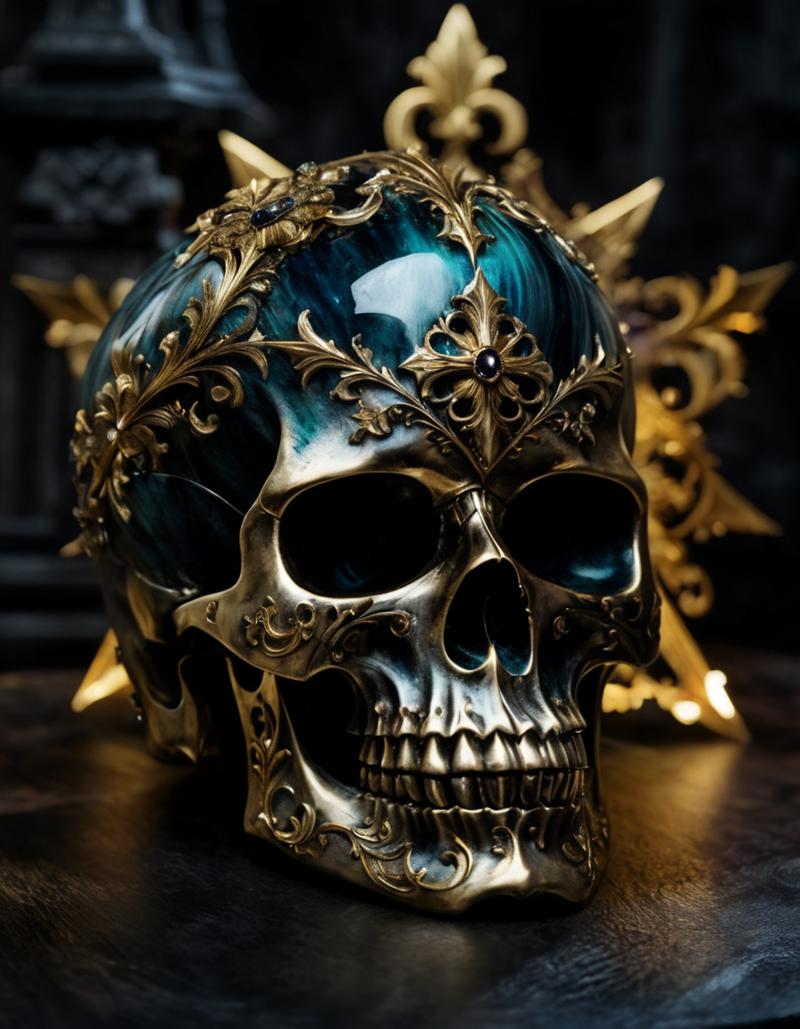 PWRBshowcase231106225542_A hyper-realistic skull with intricate gothic deta_00184_.png